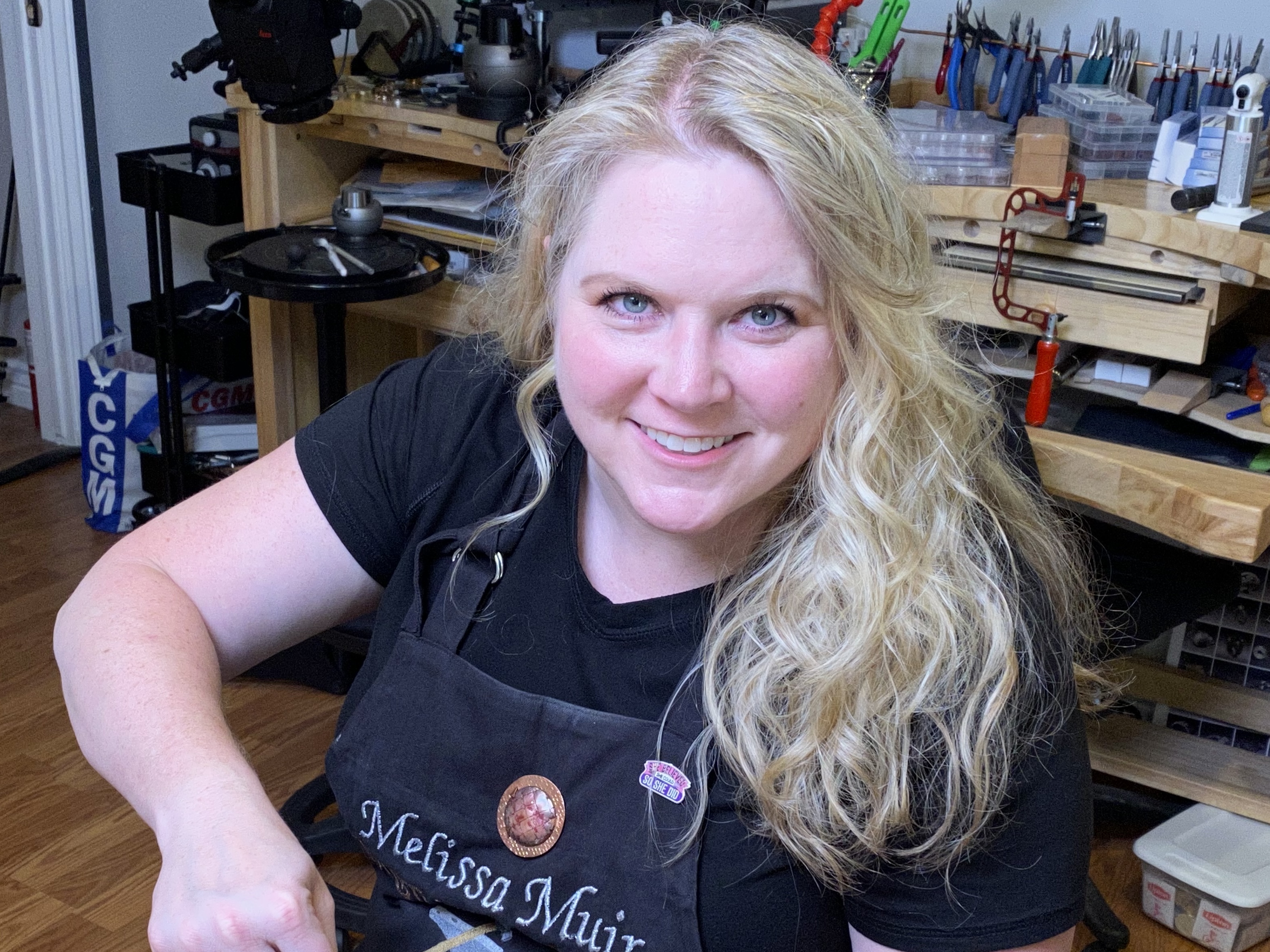 Melissa Muir, metalsmith and educator